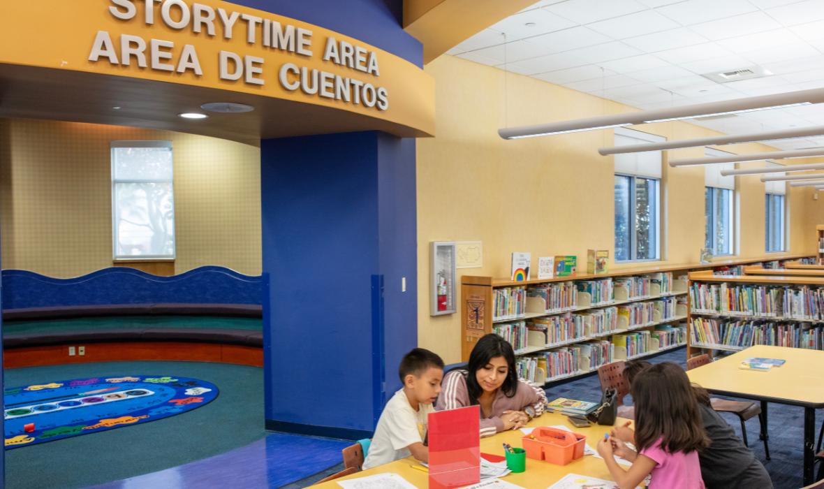 Storytime Library Area